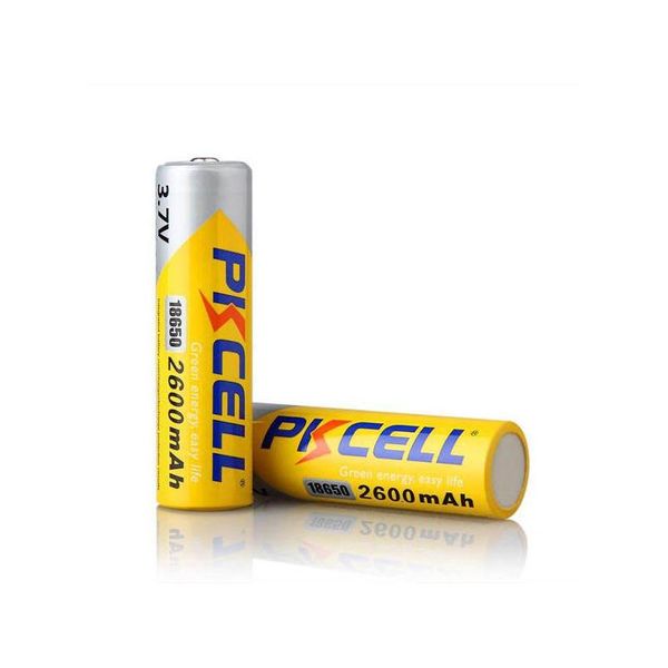 Baterias Pkcell Bateria 2600Mah Recarregável De Lítio Para Micro Telefone Computador Skate Elétrico Drop Delivery Carregador Eletrônico Dh9Wv