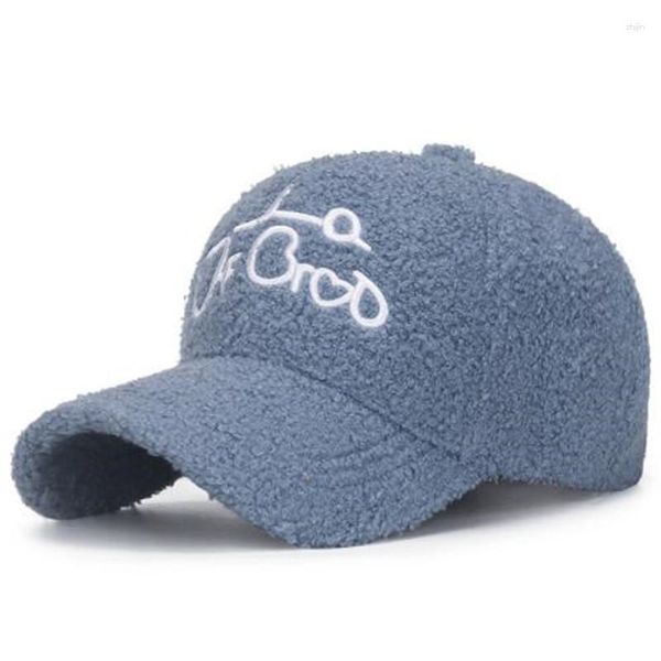 Bonés de bola inverno feminino quente à prova de frio beisebol tamanho ajustável decoração dos desenhos animados boné esportivo casual snapback preto