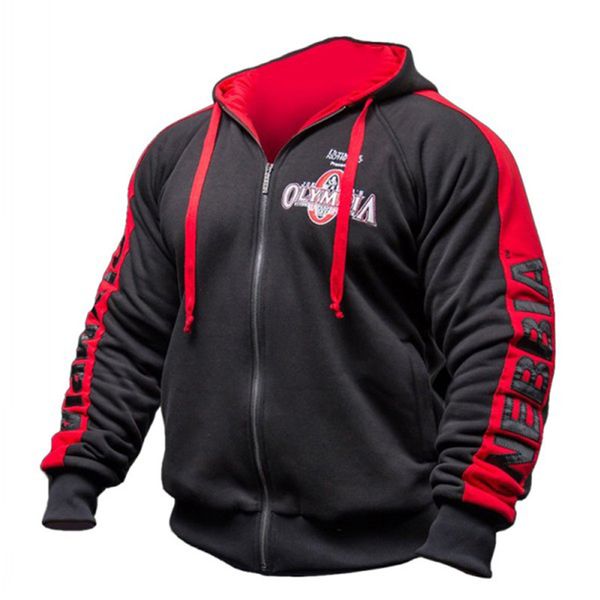 Felpe con cappuccio da uomo Felpe con cappuccio OLYMPIA Felpe con cappuccio da uomo Palestre Fitness Bodybuilding Felpa Pullover Abbigliamento sportivo Abbigliamento da uomo Giacca con cappuccio Abbigliamento 230807