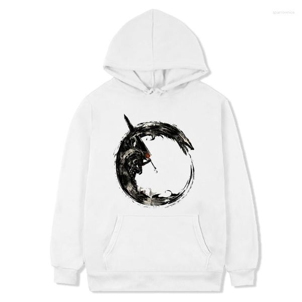 Herren Hoodies Berserk Guts Männer Lustige Ästhetische Streetwear Anime Niedlich Hipster Winter Geschenk Kleidung Sweatshirt Paar Pullover Bequem