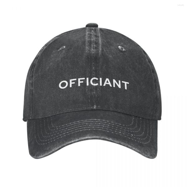 Ball Caps Officiant Gift Cowboy Hat Trucker Custom Satt
