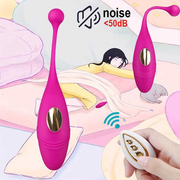 Vibradores de ponto G com controle remoto sem fio, estimulador de clitóris feminino, ovo vibratório para mulheres, bola vaginal