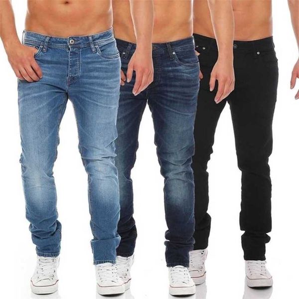 Jeans per uomo Pantaloncini estivi con asola con bottoni Pantaloni da uomo in denim elasticizzato stile classico Jean di alta qualità 211111q6hy