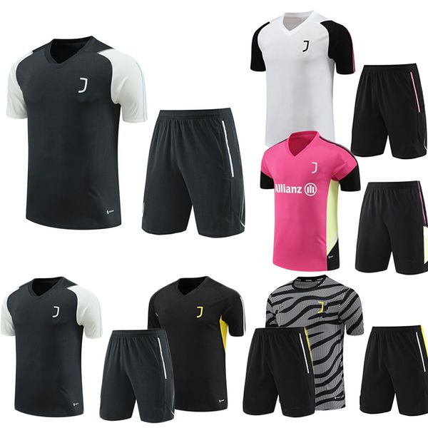 Pogba 2023 2024 Mens+детские футбольные футбольные трикотажные изделия футбольные джерси с коротким рукавом комплект для взрослых и детей 23
