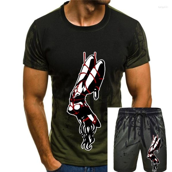 Erkekler Trailsits Erkekler Tişört Shibari BDSM Lover Bondage Ropes Tshirt Hediye Tshirts Kadın-Tshirt