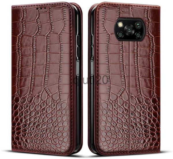 Casos de telefone celular caso de livro para mi poco x3 caso nfc carteira de couro vintage capa de cartão suporte capa macia bolsas de luxo para celular x0807