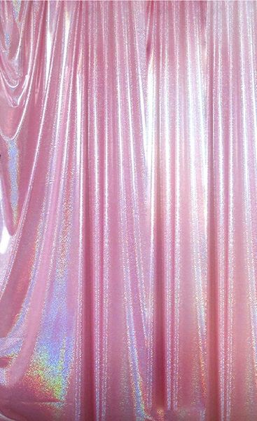 Outros materiais para festas de eventos 5x7ft Laser Pink Backdrop Aniversário Casamento Pography Backdrops Cortina Maquiagem Vídeos Po Background Props DIY Decor RTJ001 230804