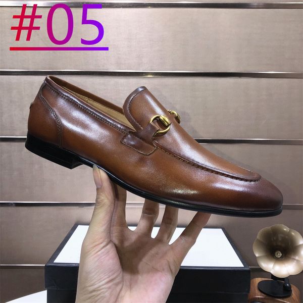 Top Man Dress Shoes Couro Genuíno Oxford para Homens Marca Designer Mens Calçados Moda Luxo Brogue Sapatos de Alta Qualidade Business Formal Sapato UE tamanho 6.5-11