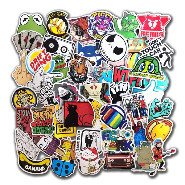 10 50 Stück lustige Cartoon Anime Alphabet Lore Aufkleber für Laptop Gepäck Telefon Skateboard wasserdichte Graffiti Helm Auto Aufkleber2550