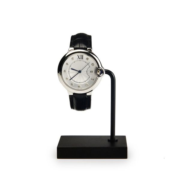 Scatole per orologi Custodie per orologio singolo Supporto per espositore in metallo Espositore creativo Puntelli per esposizione Acrilico Coppia Regalo Stile semplice Moda Lega di alluminio 230804