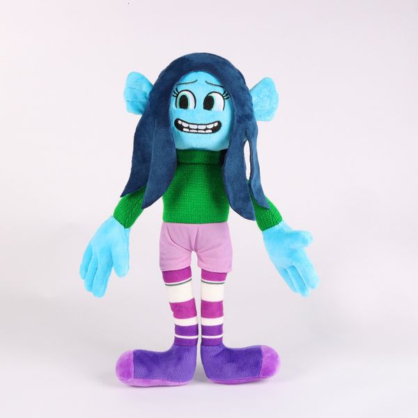 Plüschpuppen, 40 cm, Ruby Gillman Teenage Kraken Toy, weich gefüllte Animations-Plüschpuppe für Kinderfans 230807