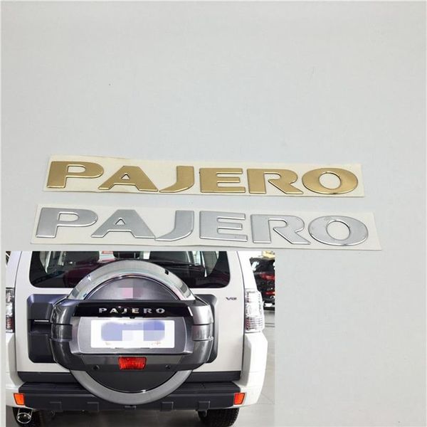 Nuovo Per Mitsubishi Pajero V31 V32 V33 Lettere Bagagliaio Posteriore Tronco Portellone Distintivo Dell'emblema Logo Targhetta245P