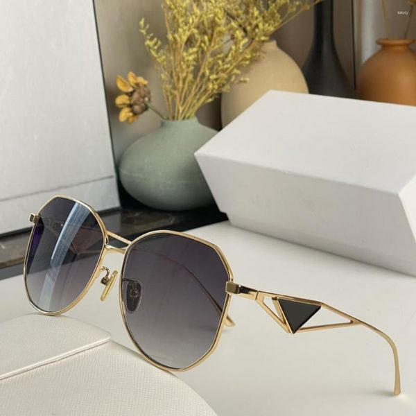 Sonnenbrille Damen Coole Mode Luxus Brille Persönlichkeit Designer Retro Männliches Model Star Talent UV400 Outdoor Fahren