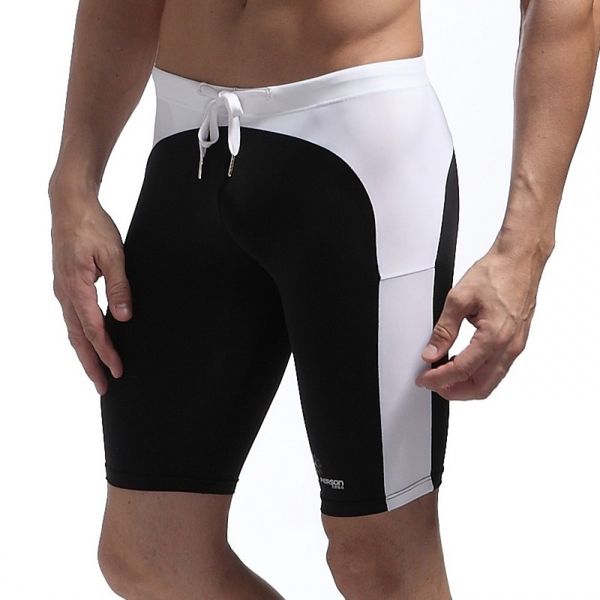 Novas roupas de banho masculinas calções de banho australianos para homens maiô sexy cintura baixa esportes aquáticos praia frete grátis 4 cores GG