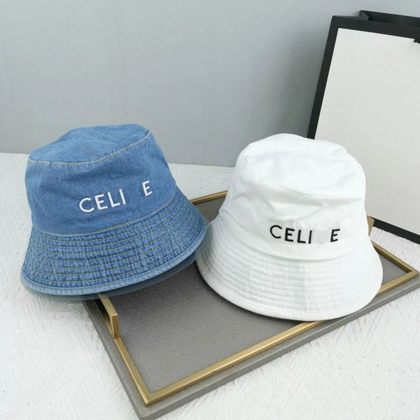 Cowboy Designer Eimer Hüte für Damen Strand Männer Baseball Cap Denim Hip Hop Sport Bonnets Frühling Sommer Baumwolle Ce Casquette Ball Hut