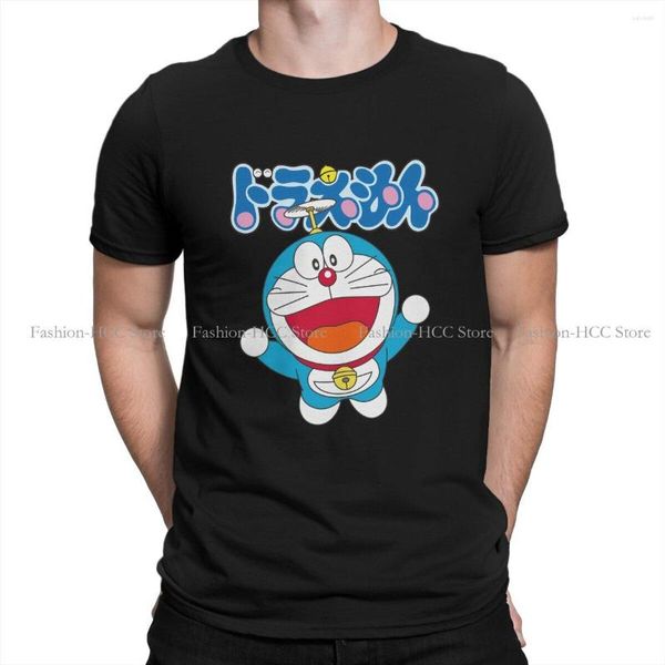 Herren T-Shirts Kawaii Est T-Shirts Polyester Doremon Cartoon Male StyleStreetwear Shirt O Neck