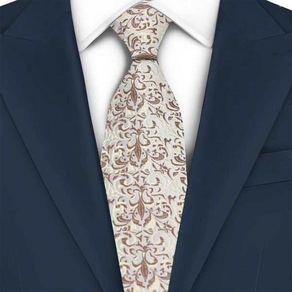 Laços Laço LYL 8CM Terno Gravata De Seda 2023 Negócios Elegante Masculino Na Moda Padrinho Acessórios Presentes Itens