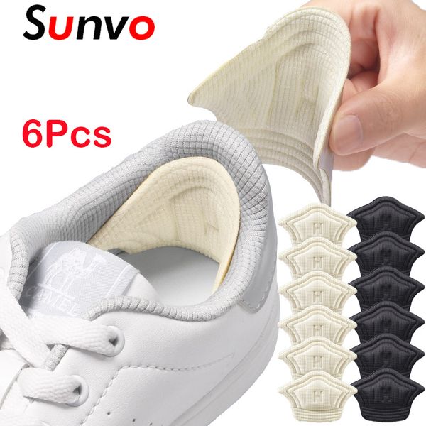 Peças de sapatos acessórios 3 pares antidesgaste pés almofada alívio da dor calcanhar almofadas almofadas traseiras tênis palmilhas patch protetores esporte 230807