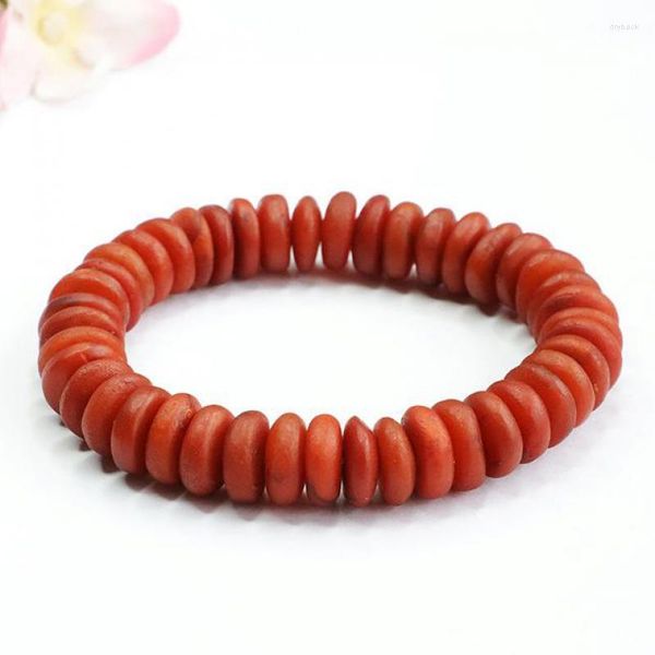 Strand Natural Antigo Âmbar Pulseira Homens Mulheres Pedras Preciosas de Cura Jóias Finas Genuíno Báltico Grânulos de Pedra Bruta Pulseiras Bangles