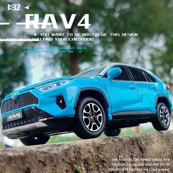 Diecast Model Cars JKM 32 SUV Diecasts игрушечные автомобили Metal Car Model Shock Applaber Sound Light Collection Car Toys Gift R230807