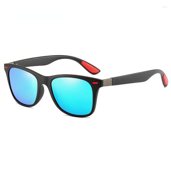 Óculos de sol clássico polarizado de alta qualidade para homens e mulheres, quadrado, camping, caminhadas, pesca, ciclismo, óculos UV400