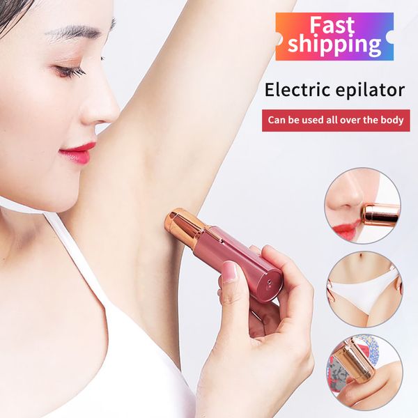 Epilierer Elektrische Augenbraue Trimmer Mini Augenbraue Lippenstift Form Haar Entfernung Tragbare Frauen Schmerzlos Rasierer Rasierer Werkzeug 230804