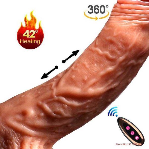 Massager Piston Knot Dildo Potenti masturbatore femminile Dispositivo di masturbazione femminile Mutandine Women Korea Vibrator Men 0411