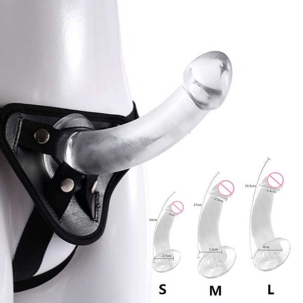 Strap-on Realistische Dildo Hosen für Männer Doppel Dildos mit Ringe Mann Strapon Harness Gürtel Spiele Für Erwachsene Dropshipping