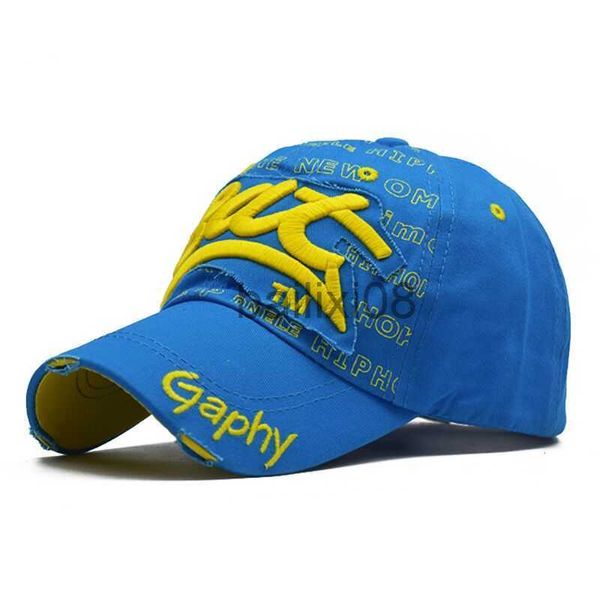 Top Caps yoyocorn yeni pamuklu erkekler Beyzbol Kapağı Kadınlar için Snapbk Şapka Köpekbalığı Nakış Kemik Kapakları Gorras Casual Casquette Erkek Beyzbol Şapkaları J230807