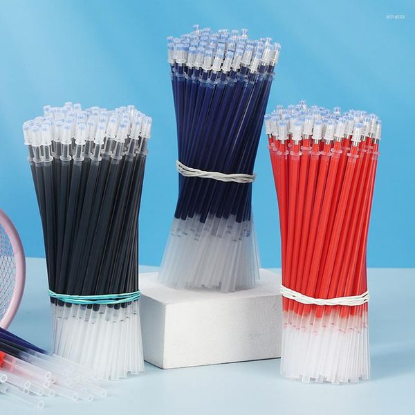 Großhandel 0,5/0,38 mm Gelstift-Nachfüllung, blau, schwarz, rot, volles Nadelrohr, Universalbuch – Bixin