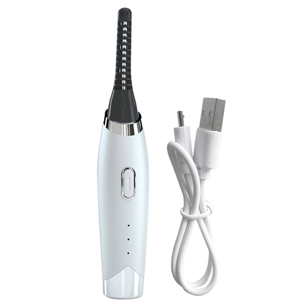 Piegaciglia Elettrico USB Ricaricabile Da Viaggio Multifunzione Portatile Riscaldato Piegaciglia Strumenti per il trucco curvo a lunga durata Home Mini Salon 230808