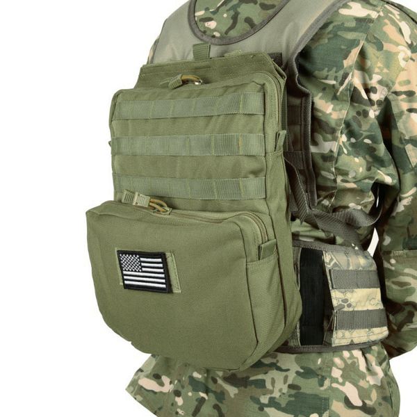 Day Packs Molle Zaino tattico Vest Expansion Pack Accessori per la caccia all'aperto Custodia Army Airsoft Zaino Military EDC 230807