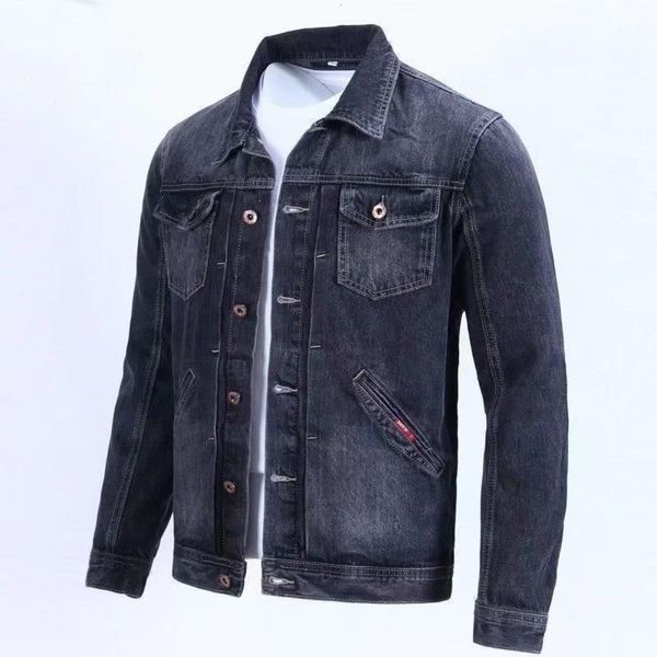 Giacche da uomo Primavera e autunno giacca di jeans retrò marchio di moda maschile bella giacca cargo versione coreana abbigliamento casual sottile 230807