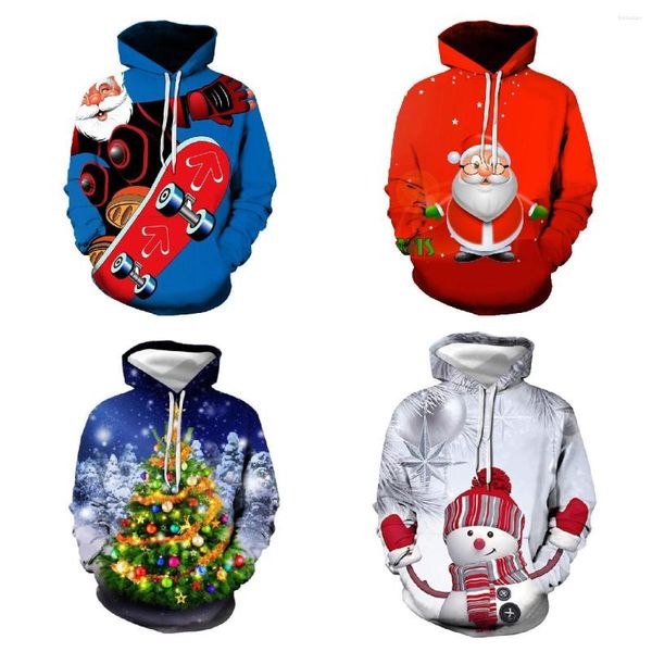 Männer Hoodies Männer Kleidung 2023 Mode Weihnachten Lässige Trainingsanzüge Frauen Hoodie Sweatshirts 3D Drucken Mit Kapuze Pullover