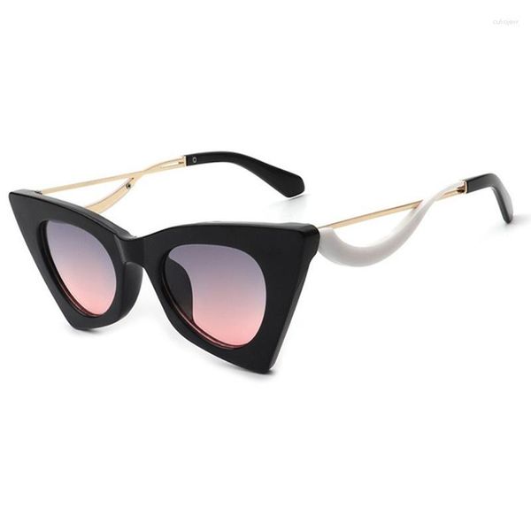 Sonnenbrille Mode Katze Für Frauen Kleine Dreieck Männer Traving Outdoor Sonnenschutz Brillen Antiblue Brille Rahmen Marke Designer