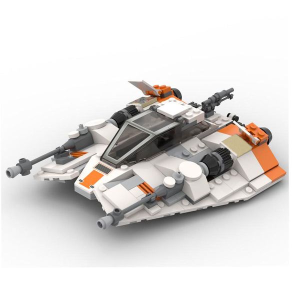 Elettrico / RC Auto Space Wars Arma h Snowspeeders T-47 Airspeeder Snowfield Aircraft Set Modello Building Blocks Giocattoli Regalo per bambini 75144 230807