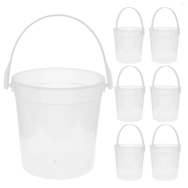 Tazze 10 pezzi contenitore per tè al latte trasparente secchio per bevande contenitori per alimenti contenitori in plastica per