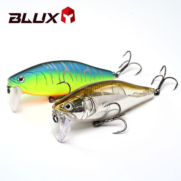 Приманки заманить Blux Gian 105f Minnow Topwater Fishing Lure 108 мм 30 г шэлью плавающей плавающей жесткой приманки System System Wobbler для бас -щуки 230807