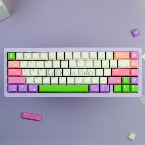 GMK 129 Ключевые эльфы эльфы Клюки Клюки Черри Профиль PBT Dye Сублимация Механическая клавиша клавиши для переключателя MX 61/64/68/75/84/87 HKD230808