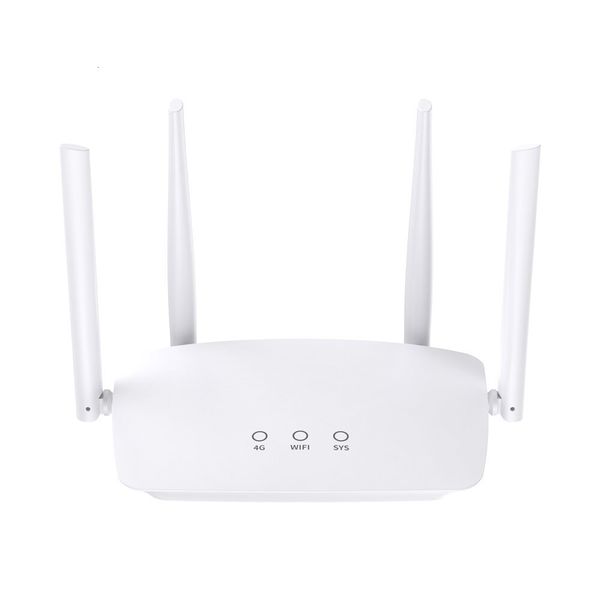 Roteadores dbit 4G CPE Wireless Router SIM Card para WiFi LTE RJ45 WAN LAN Modem Suporte 32 Dispositivos Compartilhar tráfego 230808