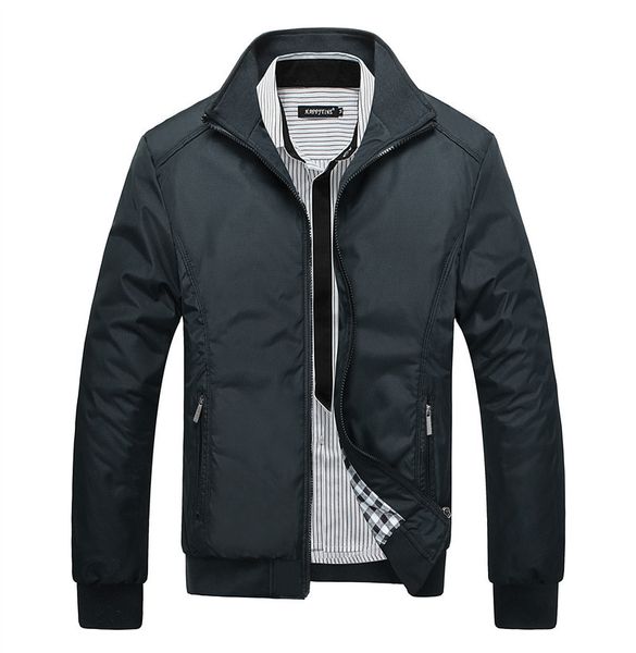 Мужские куртки качество высоких мужских курток мужская повседневная куртка пальто весенняя обстановка стройной куртки для мужской оптом плюс размер M-7xl 8xl 230807