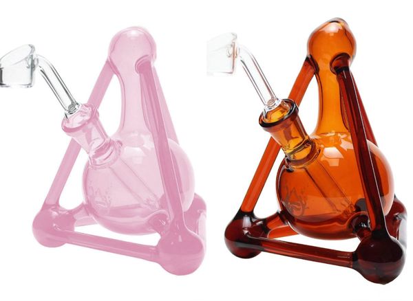 Vintage Pulsar Aerospace Dab Rig Glass Hand Pipe cachimbo de água bong Original Glass Factory Made pode colocar o logotipo do cliente por DHL UPS CNE H