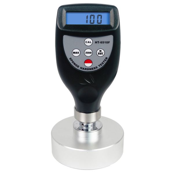 Verificador portátil da dureza da espuma HT-6510F usado para medir materiais celulares macios durômetro medidor de dureza da costa ht6510f