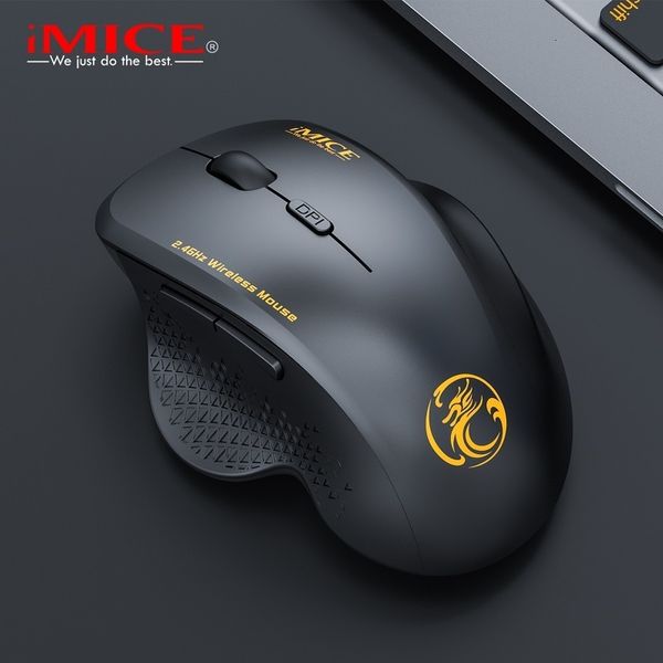 Mäuse Ergonomische Maus Drahtloser Computer Für PC Laptop 24 GHz USB Mini Mause 1600 DPI 6 Tasten Optisch 230808