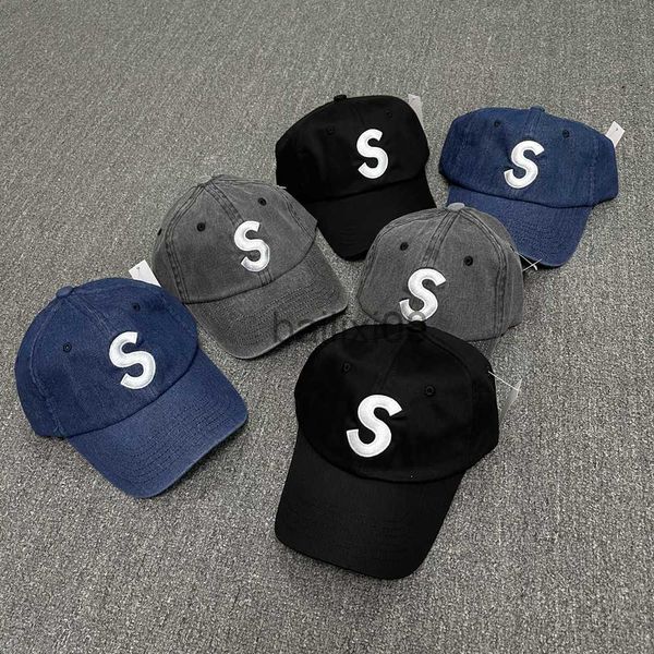 Ball Caps kanye666 Street Simple Casual S Letter Emelcodery Vintage BL