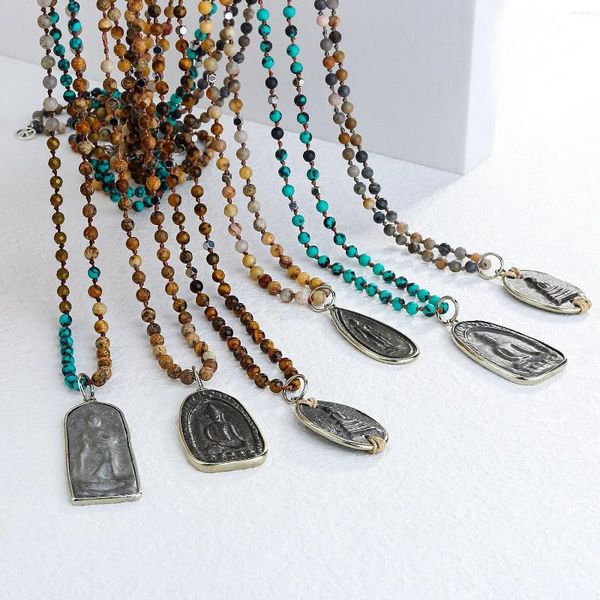 Подвесные ожерелья Kelitch Charm Cronged Buddha аксессуары из бусин