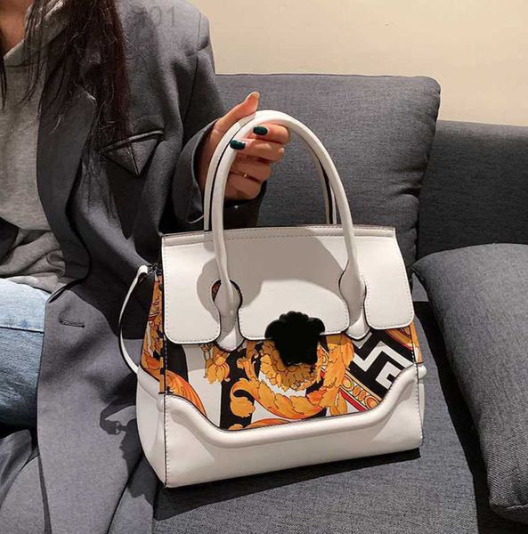 Designer Versagess Tasche Vercacess Neue Handtasche Damen Tasche Einzelne Schultertasche Große Tasche Bemalte Tasche Graffiti Tasche Frau Taschen 2023