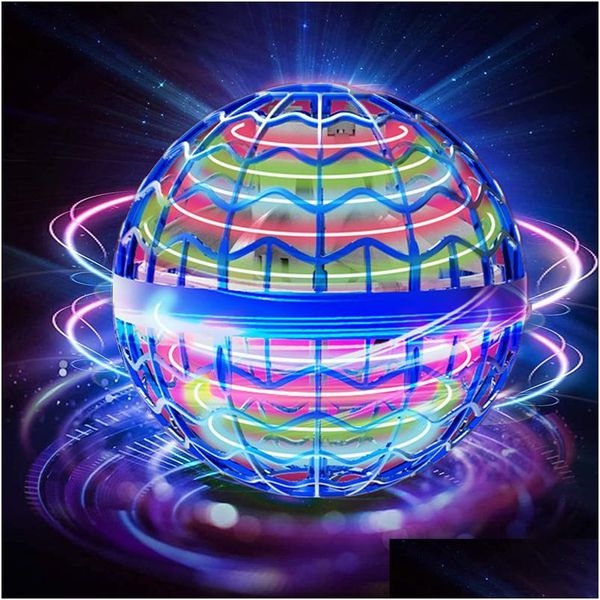 Magic Balls Originale Fly Ball Hand Control Drone Elicottero Rotante Mini Illuminazione a Led Regalo Bambini Adt Indoor Outdoor Toys Rc Heli D Dhtar