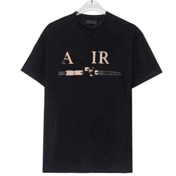 Amirris Herren Designer T-Shirt Herren T-Shirt Mode Kurzarm Baumwolle Fleece Coole Shirts Bedruckt Mode Mann T-Shirt Top Marken Casual724