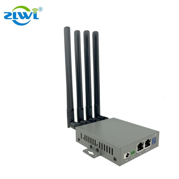 Roteadores ZLWL IR2730 Roteador industrial 5G de velocidade rápida durável com cartão SIM duplo e porta serial RS232RS485 sem Wifi 230808